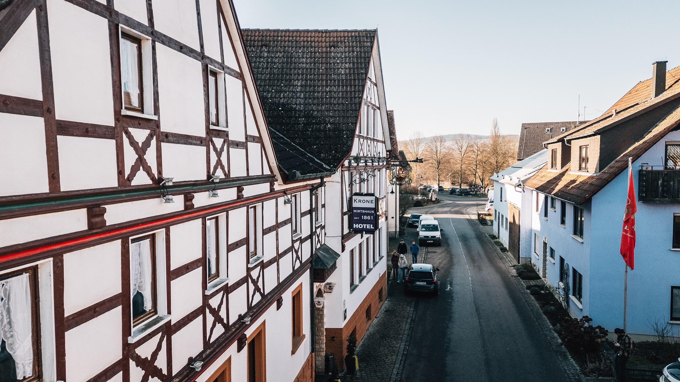 Hotel Krone Tauberrettersheim Екстер'єр фото