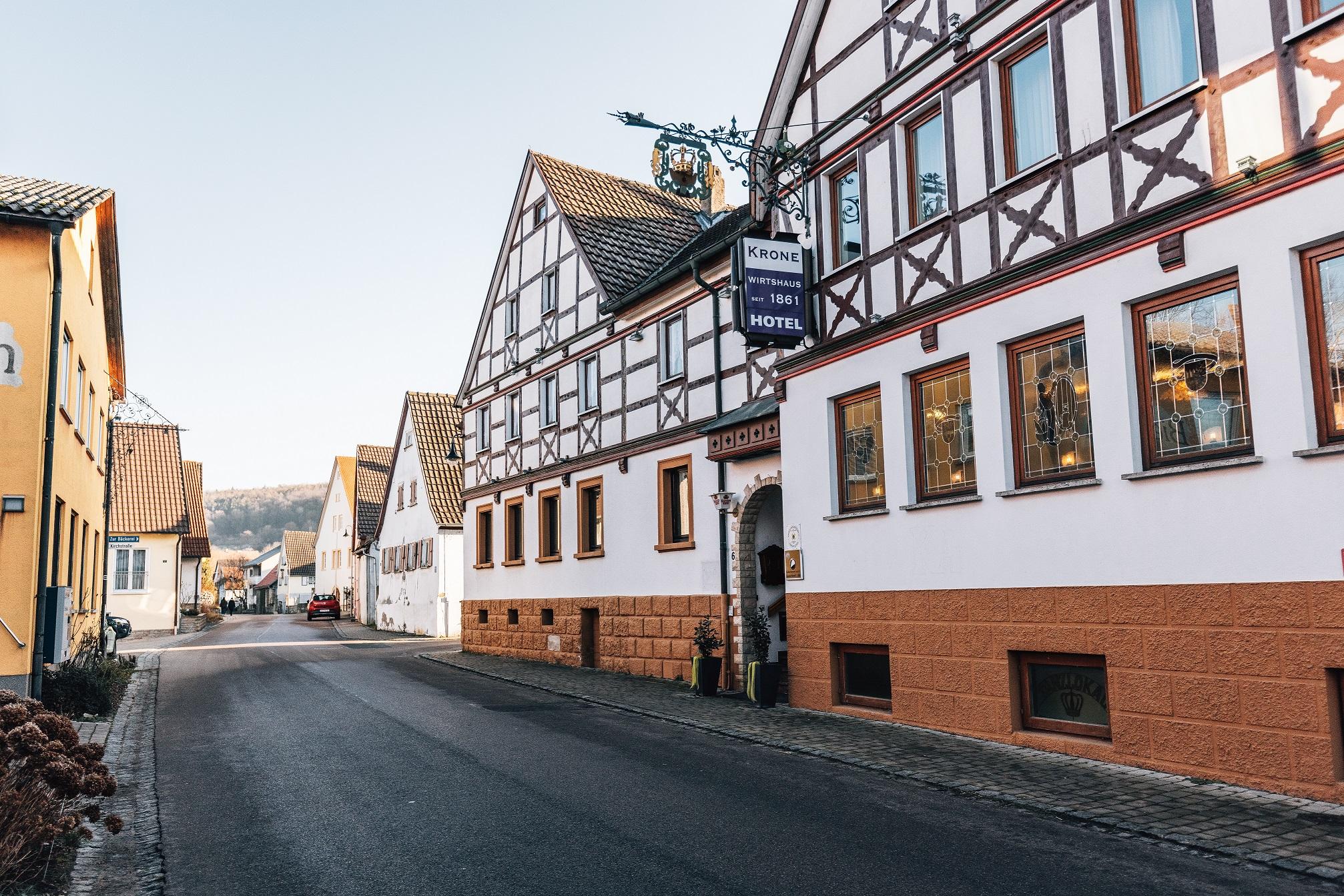 Hotel Krone Tauberrettersheim Екстер'єр фото